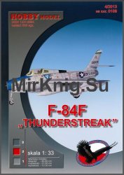 F-84F Thunderstreak [Hobby Model  109]