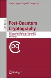 Post-Quantum Cryptography: 8th International Workshop, PQCrypto 2017