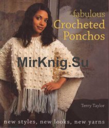 Fabulous crocheted ponchos