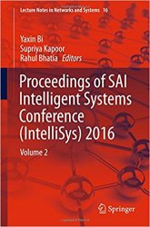 Proceedings of SAI Intelligent Systems Conference (IntelliSys) 2016: Volume 2