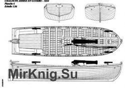  Chaloupe Armee en Guerre 1834