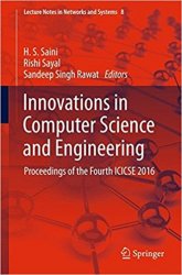 Innovations in Computer Science and Engineering: Proceedings of the Fourth ICICSE 2016