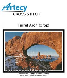 Artecy Cross Stitch - Turret Arch (Crop)