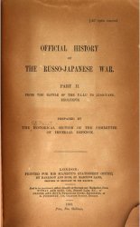 The Official history of the Russo-Japanese war. Vol. 2