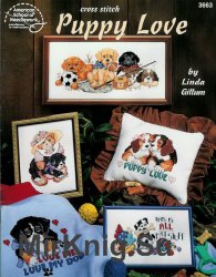 Cross Stitch Puppy Love