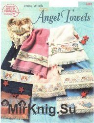 Cross Stitch Angel towels