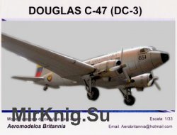 DC-3 (C-47) (Aeromodelos Britannia)