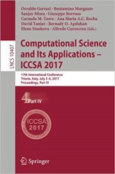 Computational Science and Its Applications  ICCSA 2017, Part 4