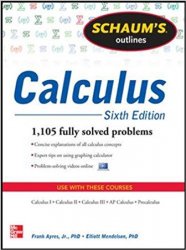 Schaum's Outline of Calculus: 1,105 Solved Problems, 6th Edition
