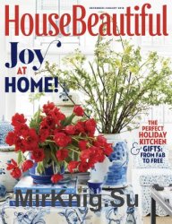 House Beautiful USA - December 2017/January 2018