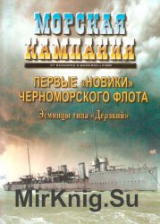 Первые Новики Черноморского флота. Эсминцы типа «Дерзкий»