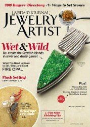 Lapidary Journal Jewelry Artist Vol.71 8 2018