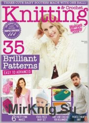 Knitting & Crochet from Womans Weekly February 2018