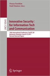 Innovative Security Solutions for Information Technology and Communications: 10th International Conference, SecITC 2017