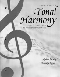 Workbook for Tonal Harmony: With an Introduction to Twentieth-Century Music, 5th Edition