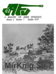 AFV-G2: A Magazine For Armor Enthusiasts Vol.2 No.07 (1970-10)