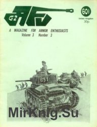 AFV-G2: A Magazine For Armor Enthusiasts Vol.3 No.03 (1971-11)