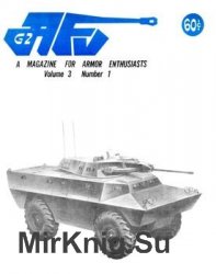 AFV-G2: A Magazine For Armor Enthusiasts Vol.3 No.01 (1971-09)