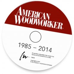 American Woodworker Magazine 1985-2014 DVD