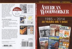 American Woodworker Magazine 1985-2014 DVD