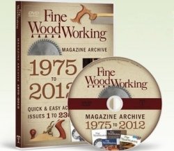 Fine Woodworking Magazine 1975-2012 DVD