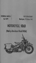 Motorcycle Solo: Harley-Davidson Model WLA