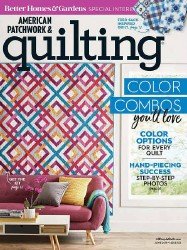 American Patchwork & Quilting 152 2018