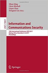 Information and Communications Security: 19th International Conference, ICICS 2017