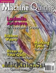 Machine Quilting Unlimited Vol.XIV 1 2014