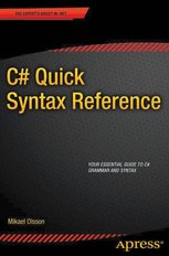 C# Quick Syntax Reference