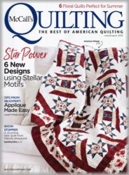 McCall's Quilting  July/August 2018