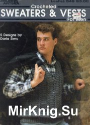 Crocheted Sweaters and Vests for Men