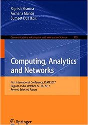 Computing, Analytics and Networks: First International Conference, ICAN 2017