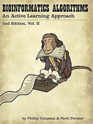 Bioinformatics Algorithms: an Active Learning Approach, Vol. 2 (2nd edition)