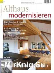 Althaus Modernisieren - August/September 2018