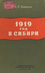 1919 год в Сибири (Борьба с колчаковщиной)