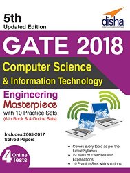 GATE 2018 Computer Science & Information Technology Masterpiece with 10 Practice Sets, 5th edition