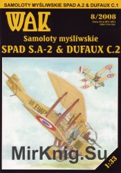 Биплан-истребитель Spad S.A-2 & Dufaux C.2 [WAK 8/2008]