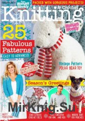 Woman's Weekly Knitting and Crochet December 2015