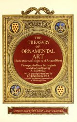 The Treasury of ornamental art illustrations of objects of art and vertu