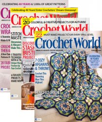 Crochet World  2018 Full Year Issues Collection