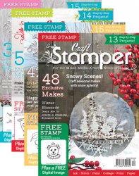 Craft Stamper  2018 Full Year Issues Collection