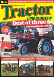 Tractor & Machinery Vol. 23 issue 1 (2018/12)