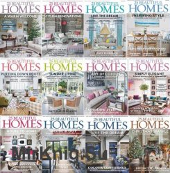 25 Beautiful Homes - 2018 Full Year Issues Collection