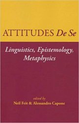 Attitudes De Se. Linguistics, Epistemology, Metaphysics