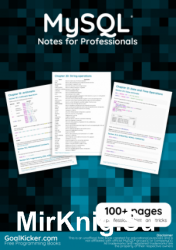 MySQL Notes for Professionals