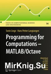 Programming for Computations  MATLAB/Octave