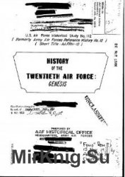 History of the Twentieth Air Force. Genesis