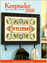 Cross Stitch and Needlework - Keepsake Calendar 2018