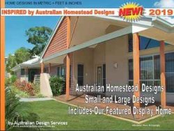 Homestead House Plans: Australian Small & Large Houses Home Design-Country (House Plans Book 2019)
